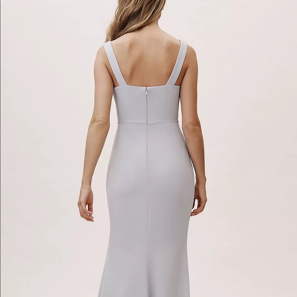 NWT BHLDN Adena Square Neck Crepe Maxi Dress Z427-5 - Picture 3 of 5